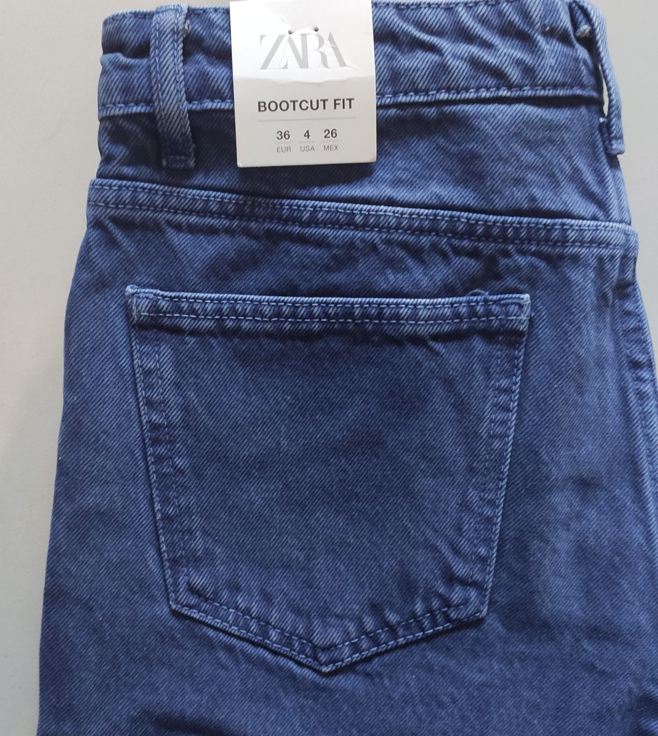 Джинсы женские Zara НОВЫЕ 36 размер рост выше 165см