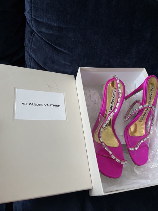 Alexandre Vauthier sandale cristale