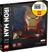 НОВО LEGO Art Marvel Studios - Iron Man 31199, 3167 части