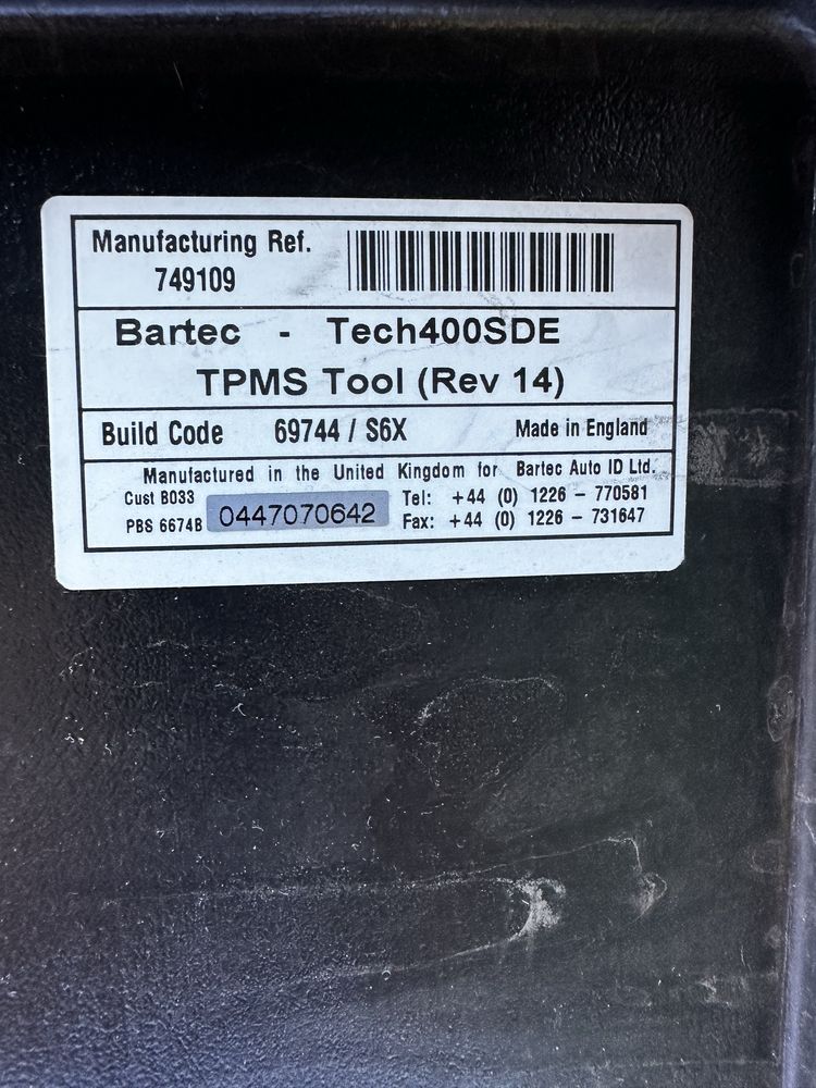 Уред за програмиране на TPMS сензори.