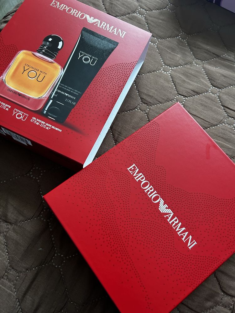 Подаръчен комплект Armani Stronger with yoi