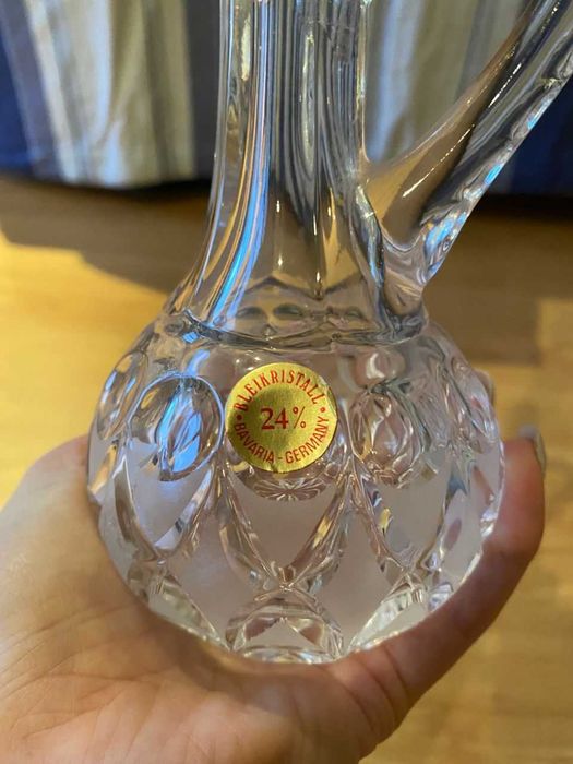 Кристален винтидж декантер /гарафа