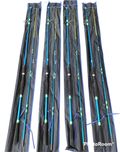 Set 4 Lansete carbon 100 % Barca Dunare SAIMINO 2.7 m