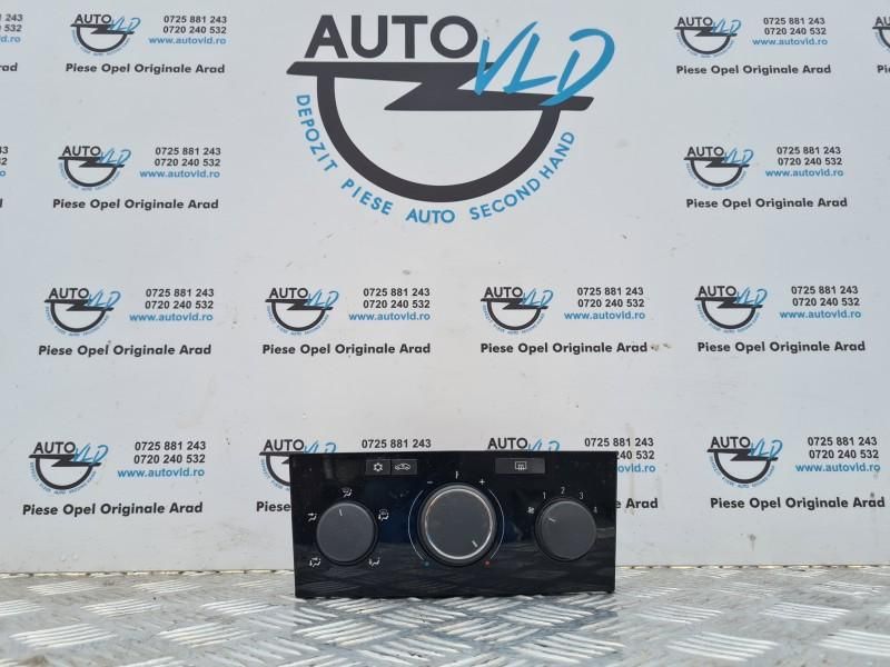 Panou Comanda clima piano black Opel Astra H