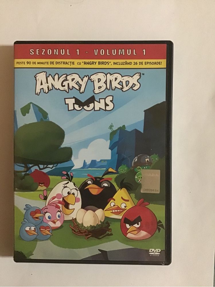 DVD-uri cu desene animate Minuscule, Alfa&Omega, Sammy, Angry Birds