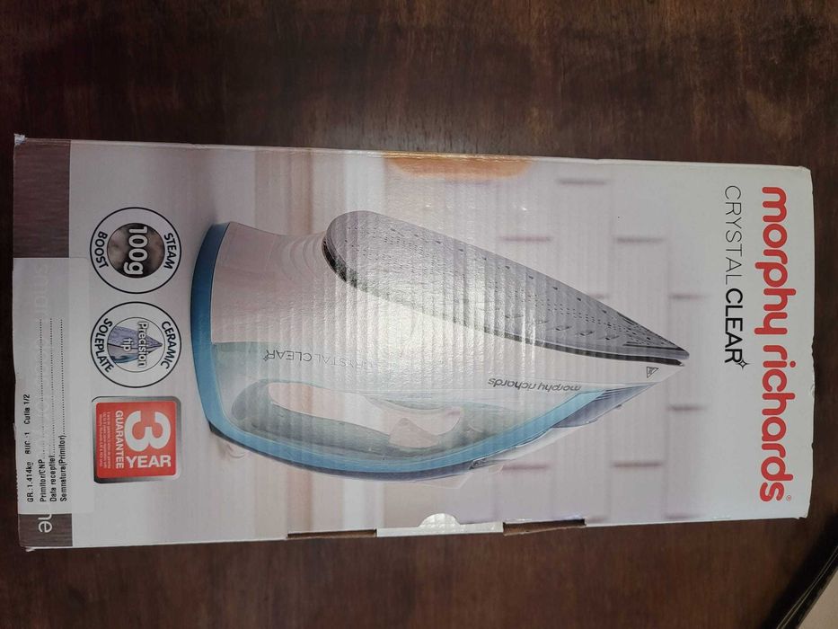 Fier de calcat Morphy Richards Crystal Clear