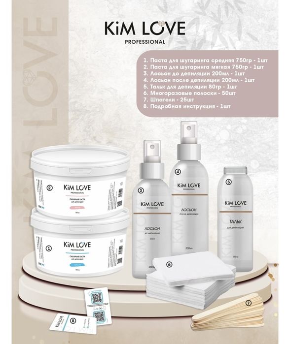 Набор для шугаринга.