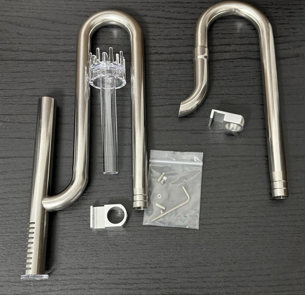 Tevi inox filtru extern 12/16 acvariu