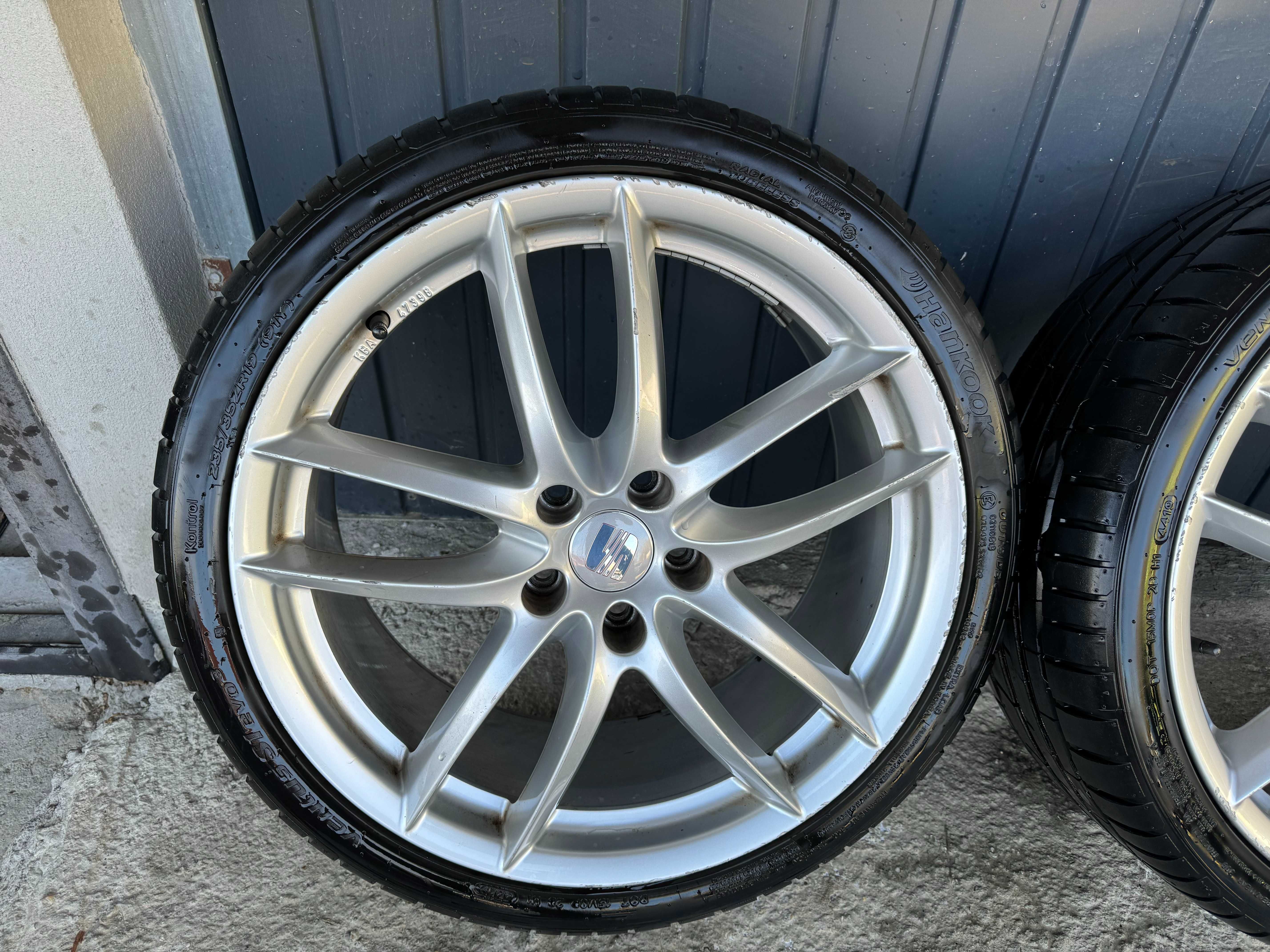 Jante OEM Seat 19 inch / zoll cu cauciucuri vara 235 / 35 / 19