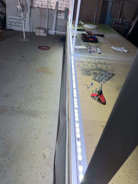 Casete luminoase textil