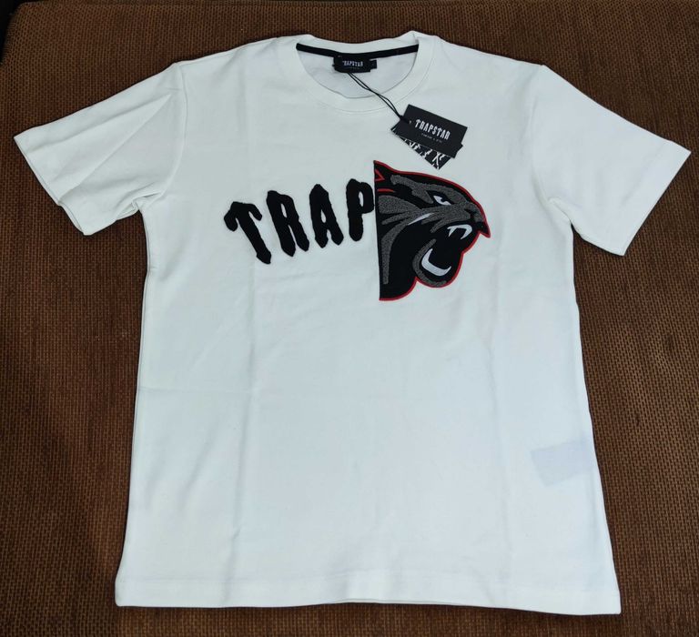Trapstar спортен екип РАЗПРОДАЖБА Трапстар Бял Екип Памук