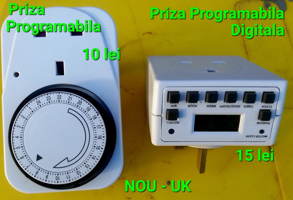 Prize programabile curent noi UK