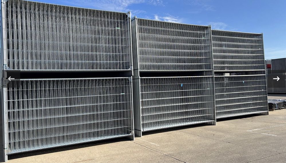 Gard mobil imprejmuire santier garduri porti 3,5m x 2m