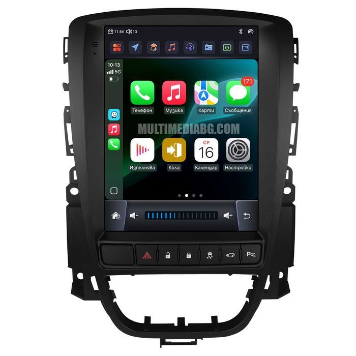 Opel Astra J 2009 - 2015 9.7 Мултимедия Навигация Android