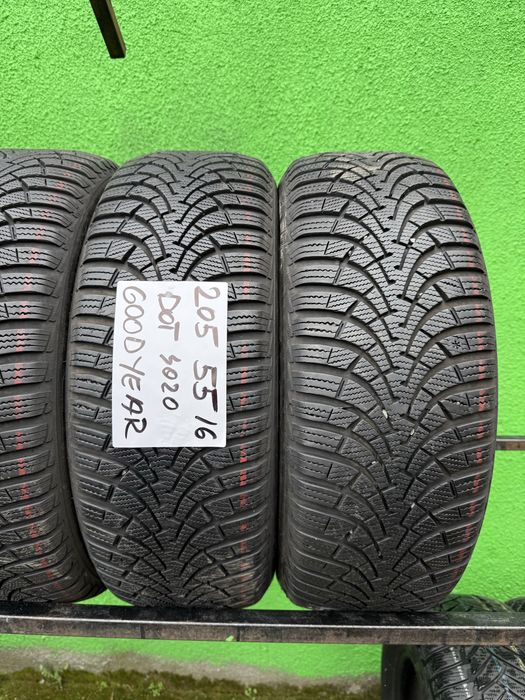 205/55/16 M+S GOODYEAR Winter DOT 4020 Profil 8mm