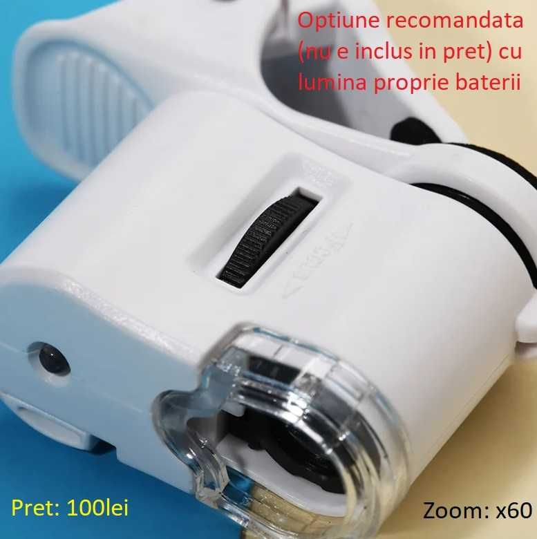 Stand microscop cu camera termica reparatii SMD, placi laptop/PC/TV