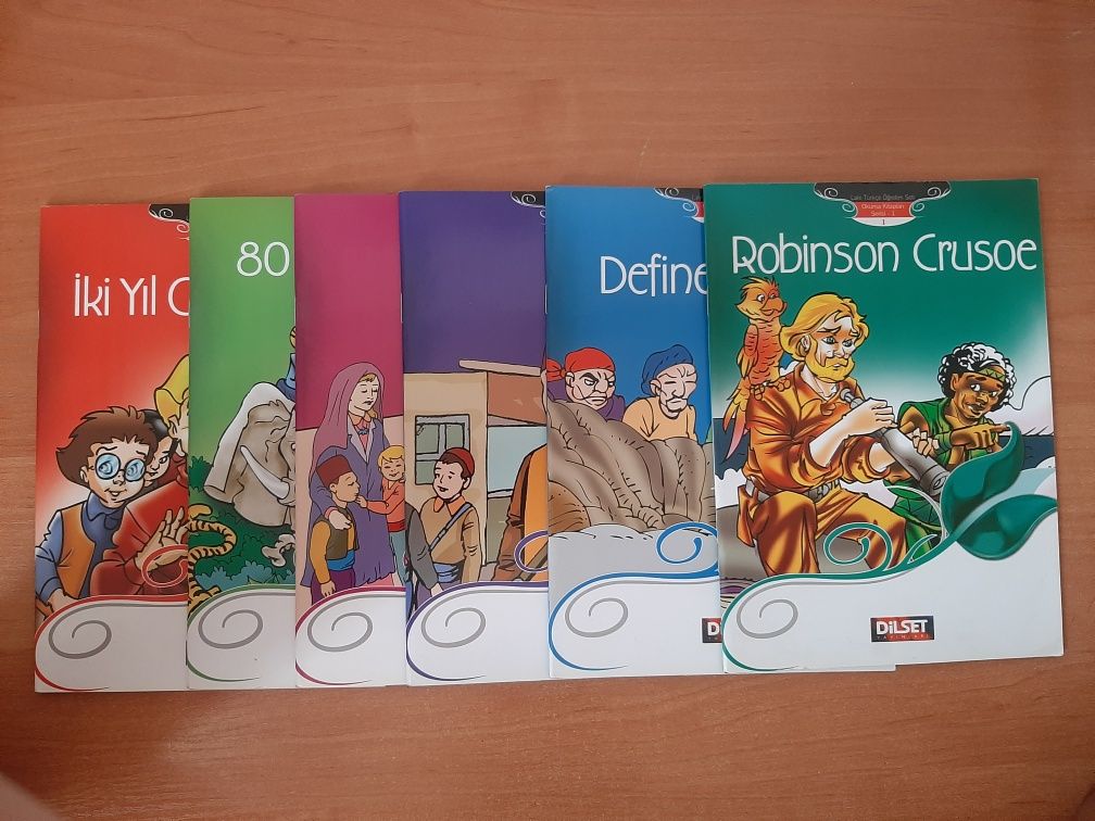 Продам турецкие книги, словари и учебники, книги Абая