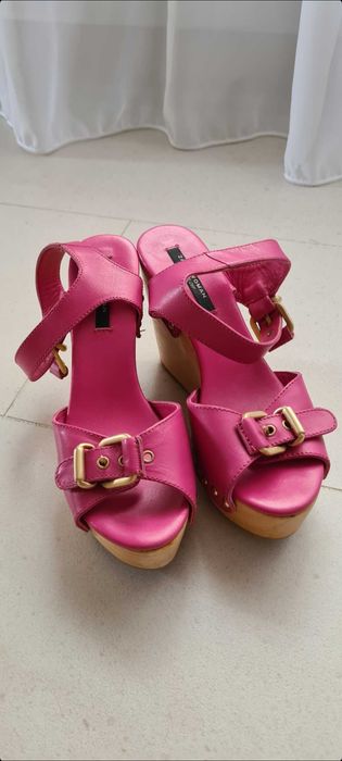 Sandale piele Zara