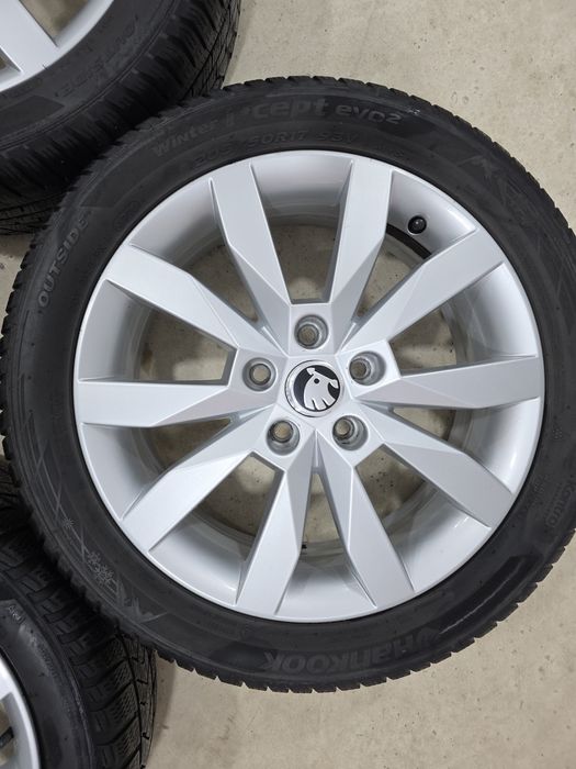 Jante Skoda Octavia 3 Golf 7 8 Caddy Touran 6Jx17 ET43 5x112