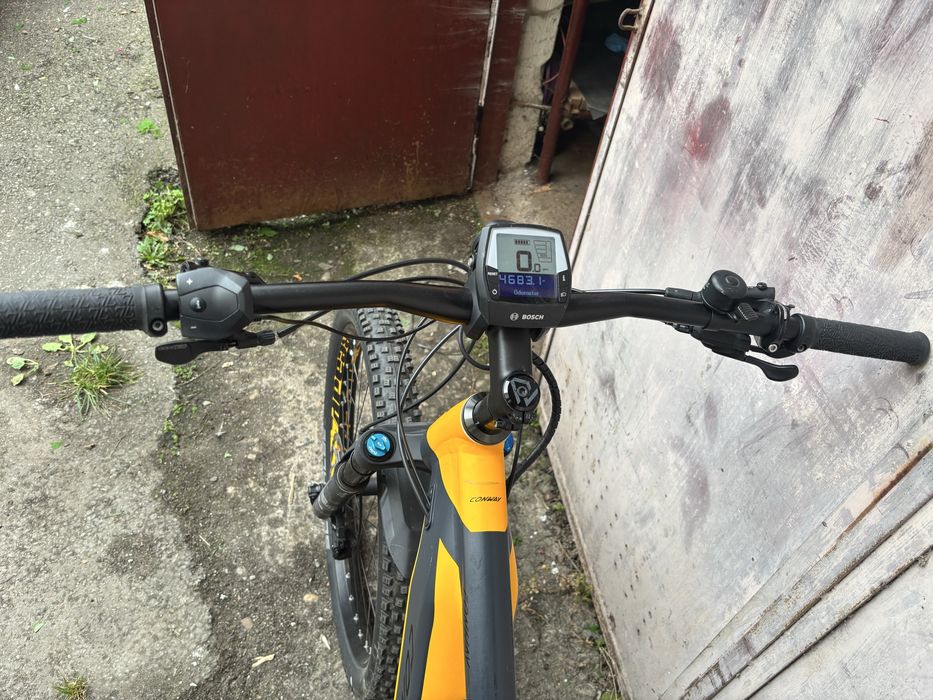 Bicicleta full suspension Electrica