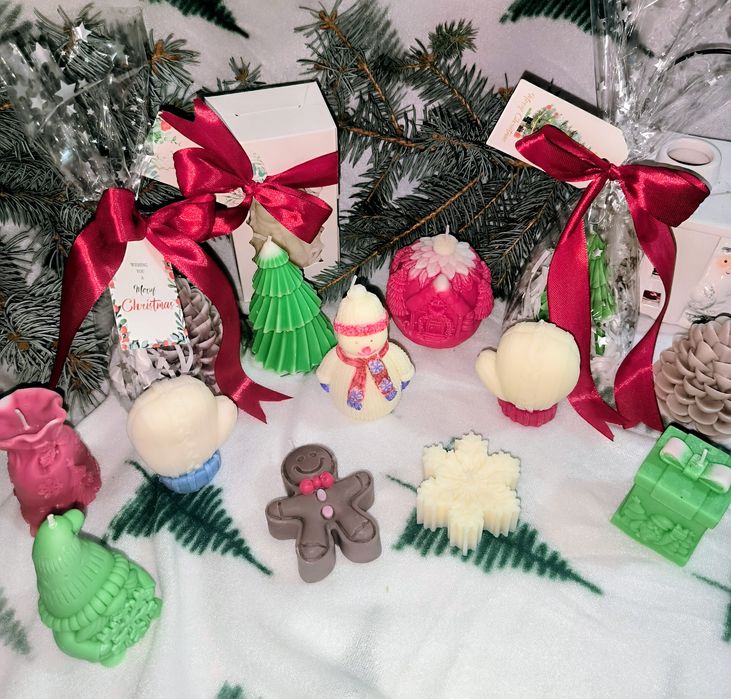 Коледни Ароматни свещи