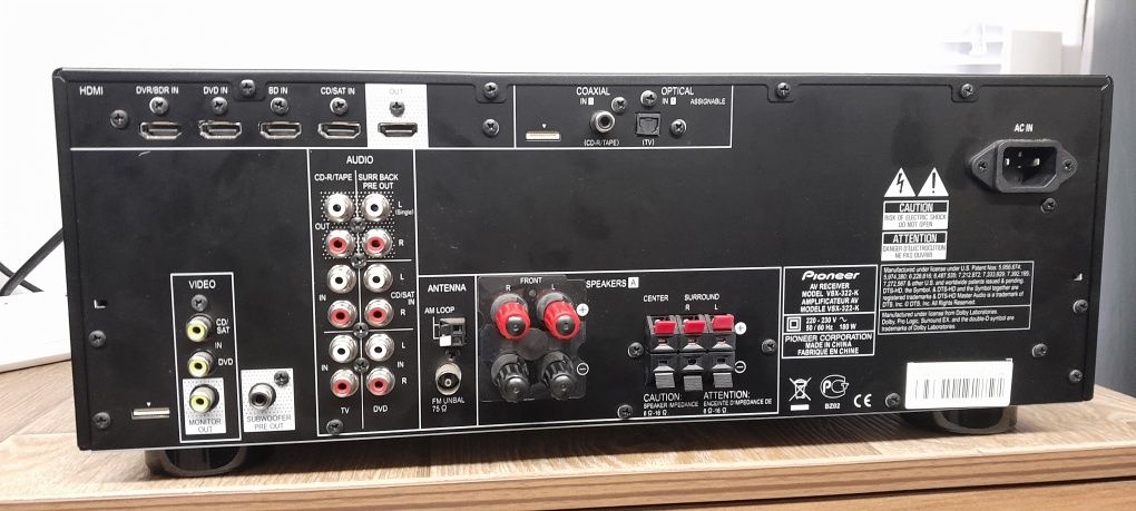 Ресивър PIONEER vsx-322k  HDMI