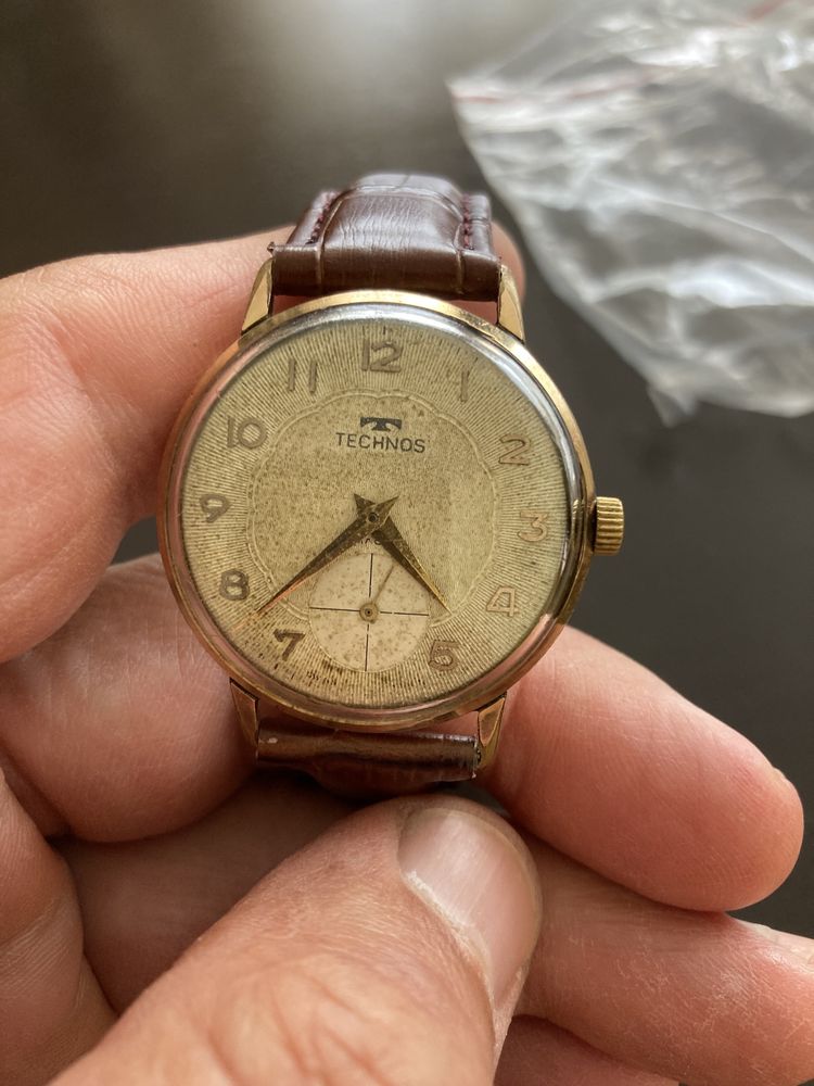 Мъжки оригинален швейцарски часовник Technos- Omega