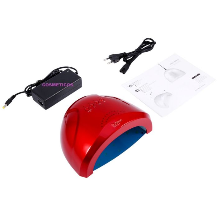 Kit unghii false/gel freza electrica unghii 35.000rpm lampa led uv 48w