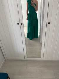 Rochie lunga verde 40