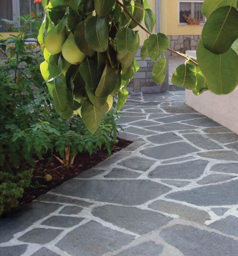 Petricele decorative, Marmură rotungita Alba Thassos casă gradina