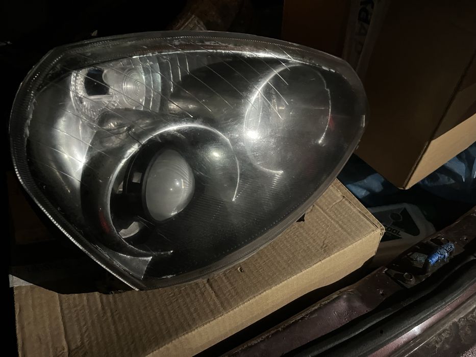 Bi-LED линзованные фары для Приоры