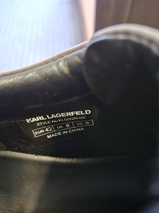 Оригинални мъжки  обувки на Karl Lagerfeld