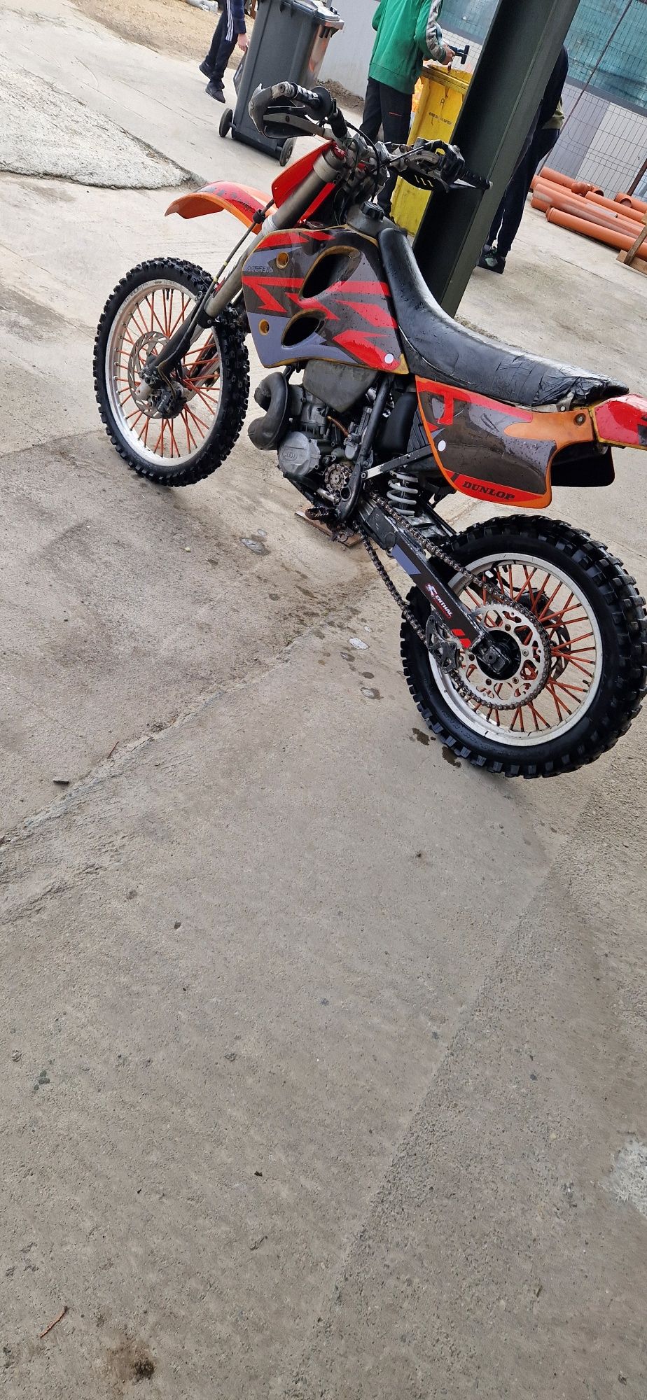 Vând ktm exc 250 2 timpi