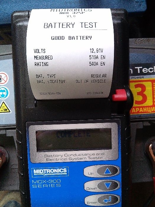 Тестер за акумулатори Midtronics MDX-300