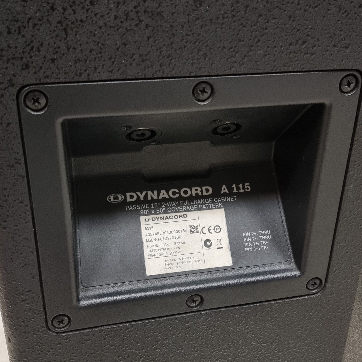 Amanet F28: Boxe Pasive Dynacord A 115