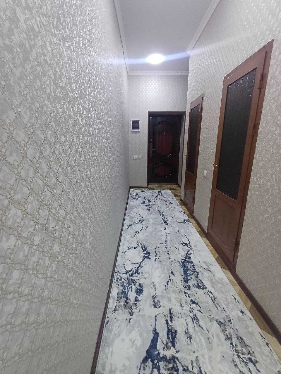3-комнатная квартира в новостройке, 77 кв.м.Рудакий, район Техногазоил