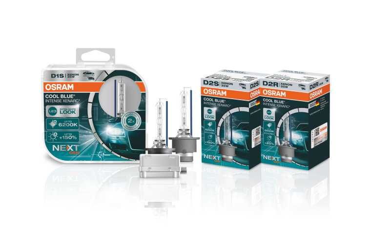 Халогенни крушки Osram COOL BLUE INTENSE NEXT GEN +100%  H1, H4, H7...