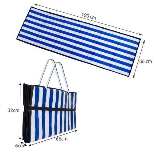 Плътна постелка за скалисти плажове, балкон, тераса, градина, Trizand