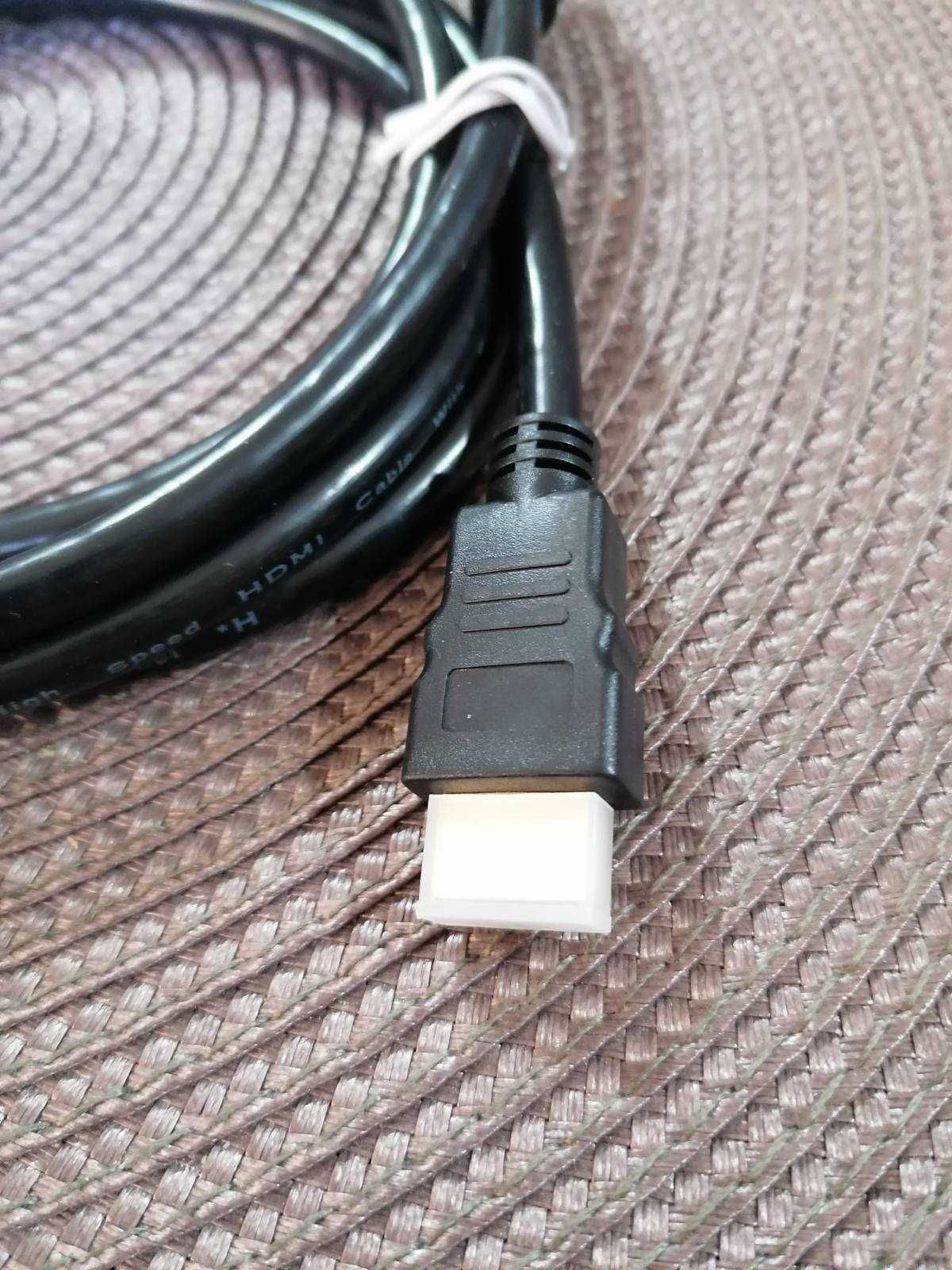 Кабел, DeTech, HDMI - HDMI M/М, 1.8m, Без ферит, Черен