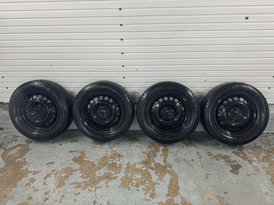Roti iarna 15” Opel Astra G + anvelope vara (Bonus lanturi zapada)