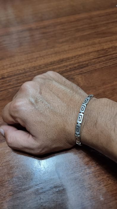 Эркаклар учун кумуш узук, брасле, трос