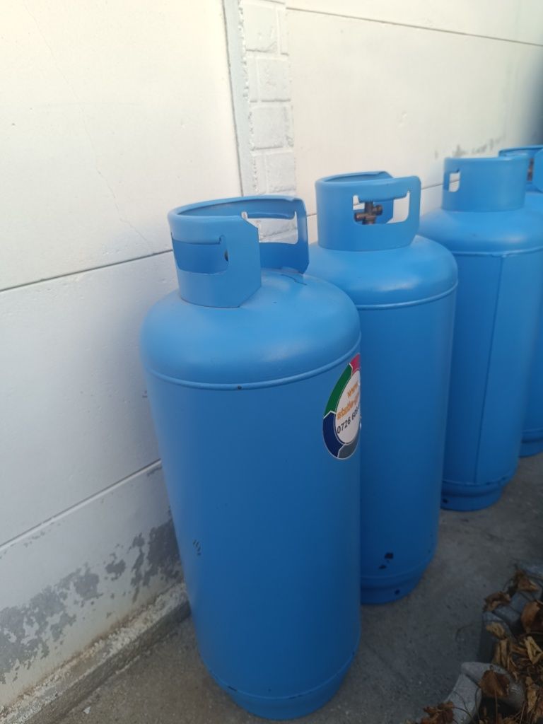 Butelii gpl 80 litri, centralina 4 posturi, regulator presiune 10 kg