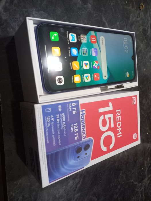 Redmi 15C ideal tiniq 128GB hotirasi 2 sim karta imeyka bo'gan