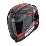 Casca moto integrala SCORPION EXO-520 EVO AIR Titan Metal Black/Red