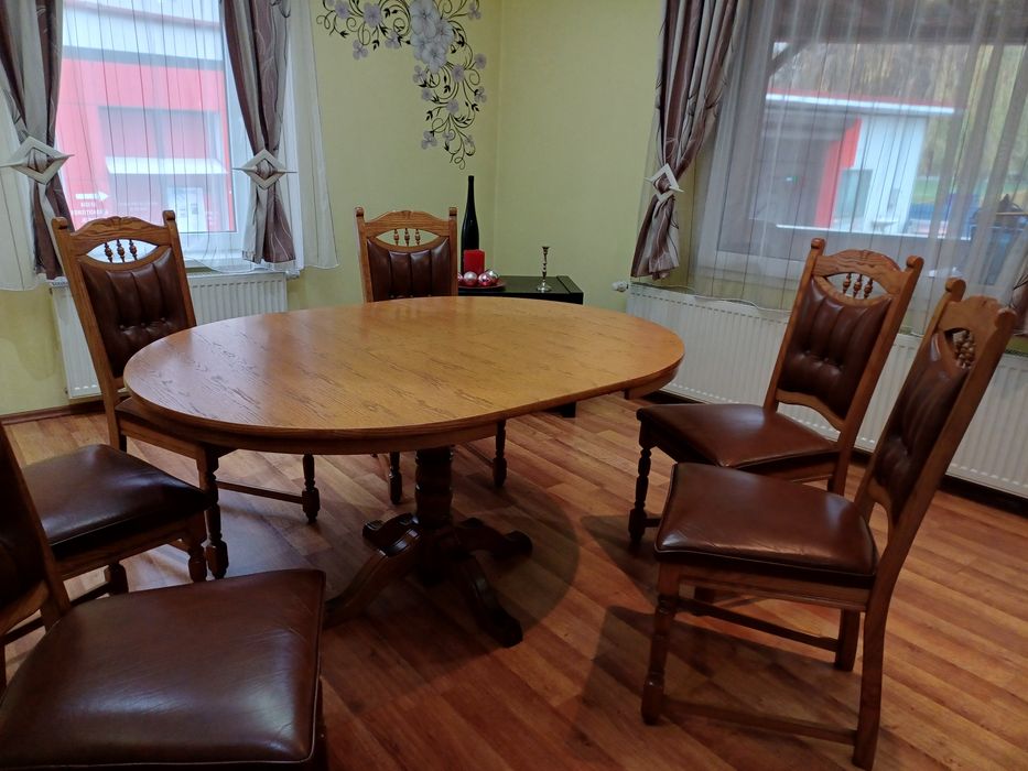 Masa cu 6 scaune import