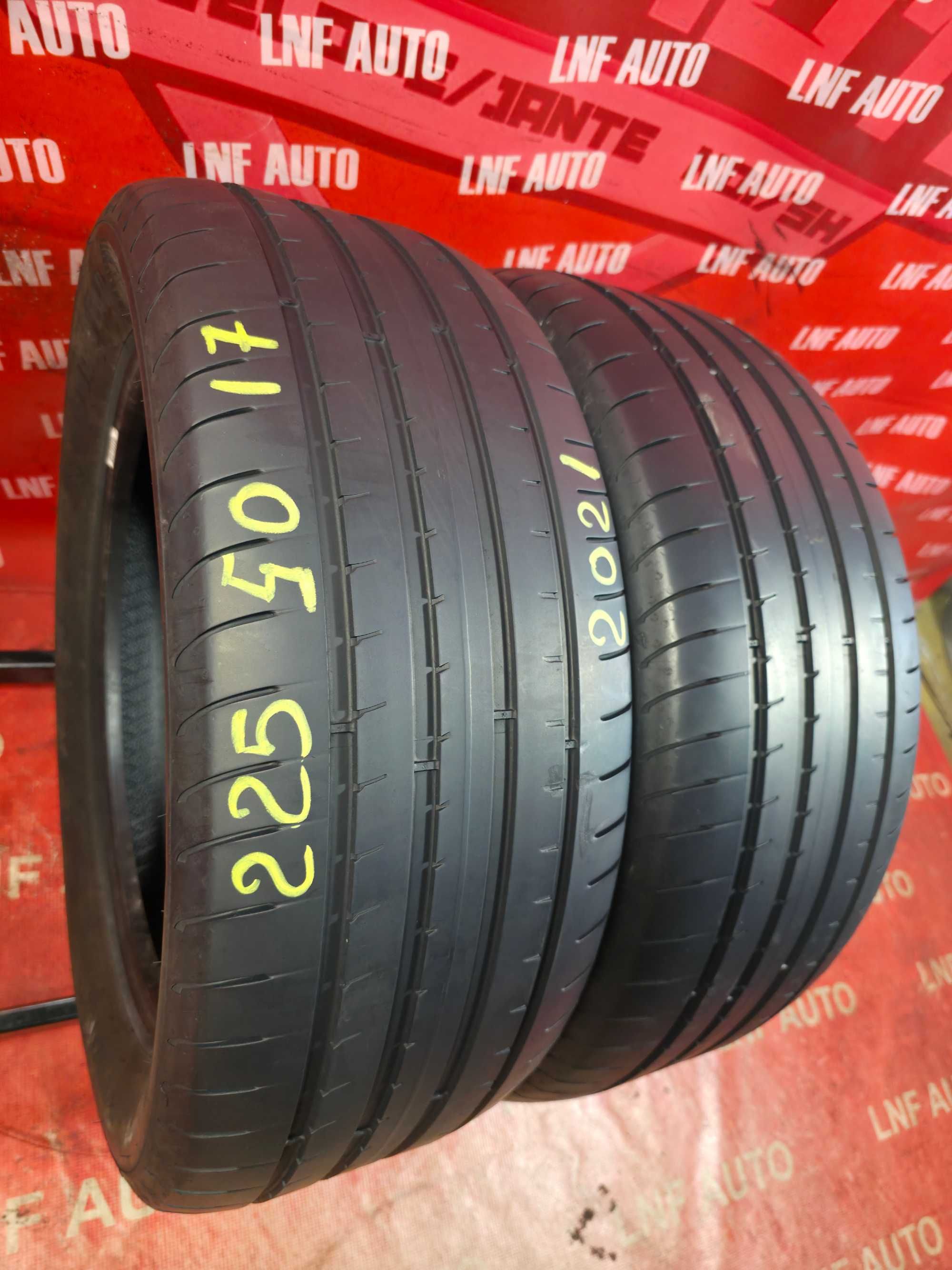 Anvelope de VARA - 225/50/17 - GoodYear - 5 MM - DOT 2021 !