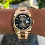 Rolex Day-Date 40mm grey dial New Model