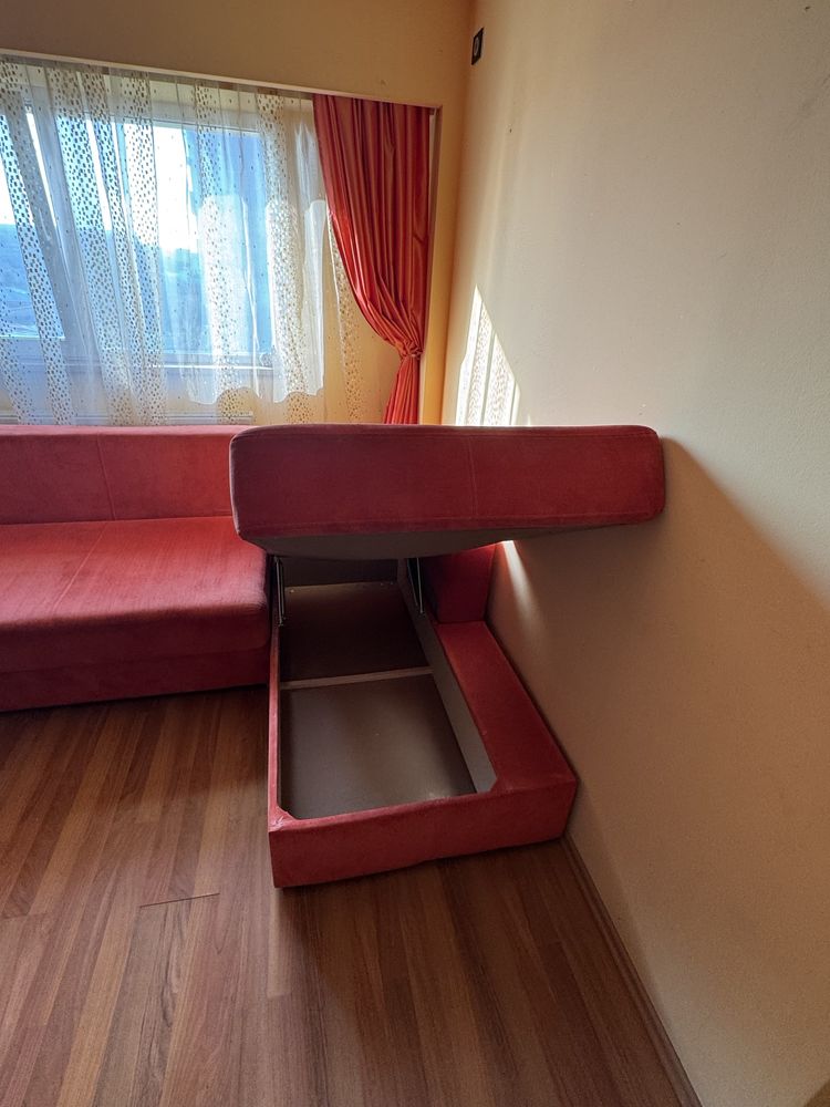 Canapea de colt extensibila Euromobila 4 locuri,