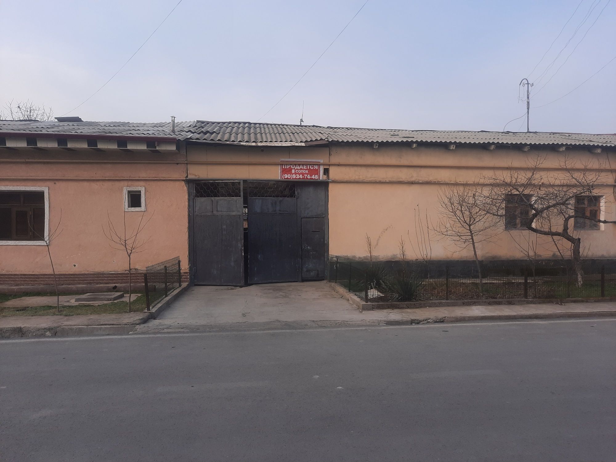Uchastka 12 sotix 60mindan fasad 30m