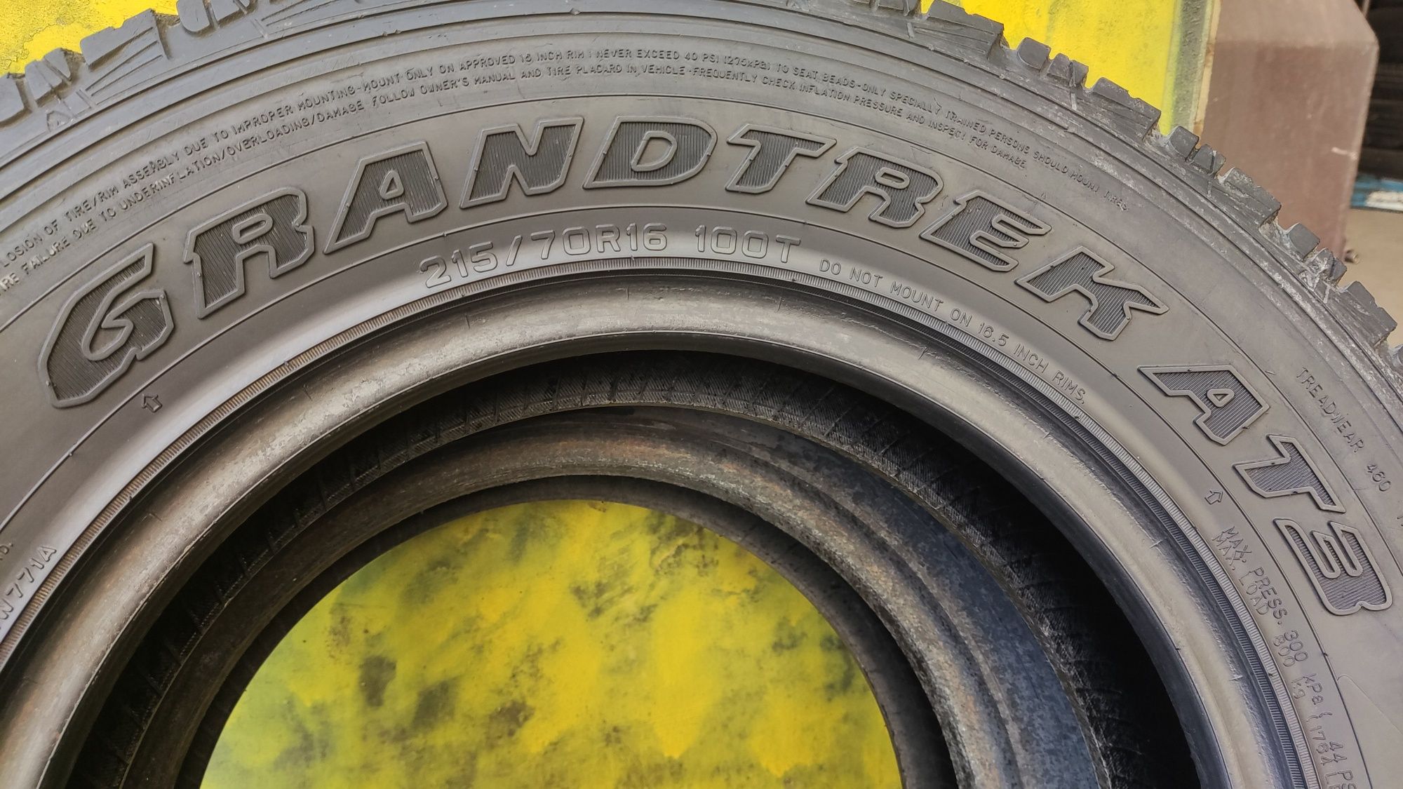всесезонни джипови гуми 215/60/17 Dunlop Grandtek, M+S, All terrain